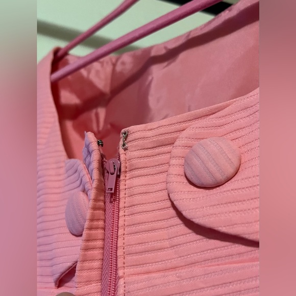 Expertly Sewn Handmade Genuine 50’s formal dress in light pink! - Picture 8 of 8